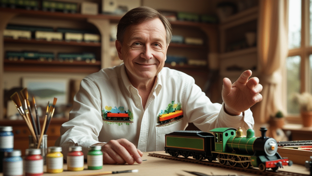 maadhu expert model train painting