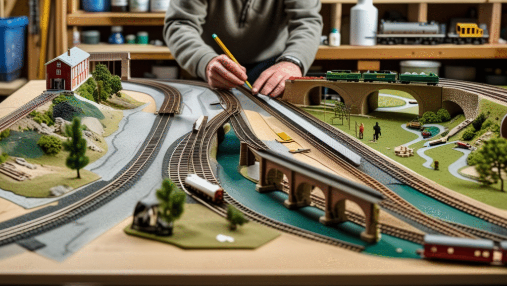 Building realistic HO scale train sets and layouts