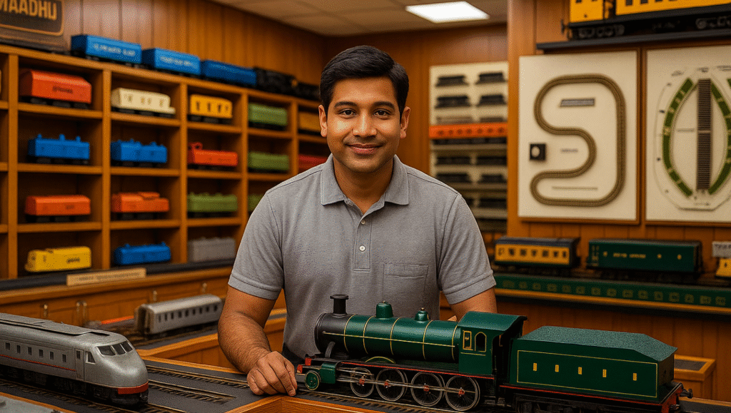Maadhu Train Miniatures HO scale model trains and accessories