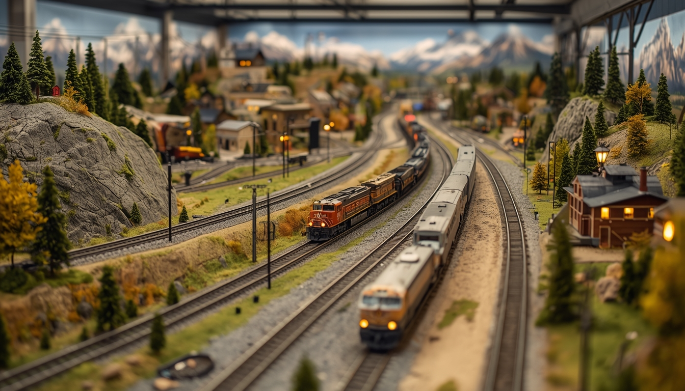 Professional Model Railroad Layout